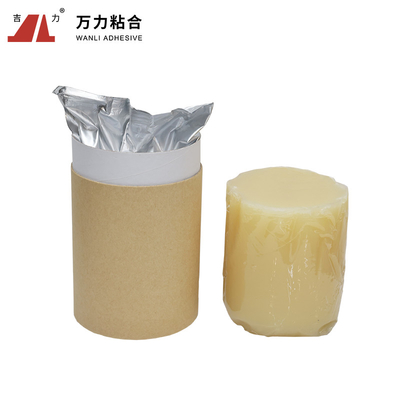 Pale Yellow Textile Adhesive Glue funcional para a tela de seda PUR-6060 contínuo