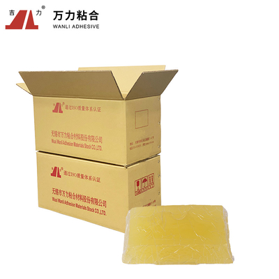 Pelotas adesivas quentes transparentes amareladas TPR-7606 da colagem do derretimento PSA TPR
