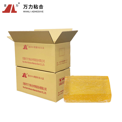 Varas de empacotamento contínuas adesivas APAO-505D-New da colagem do derretimento quente amarelo composto de APAO