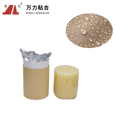 Pale Yellow Textile Adhesive Glue funcional para a tela de seda PUR-6060 contínuo