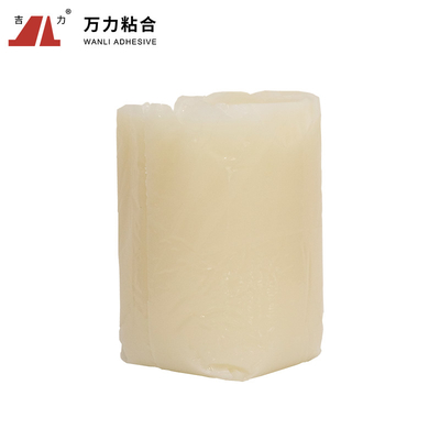 Cola de reparação de tecido sólido amarelo Hot Melt Textil Fix PUR-639C