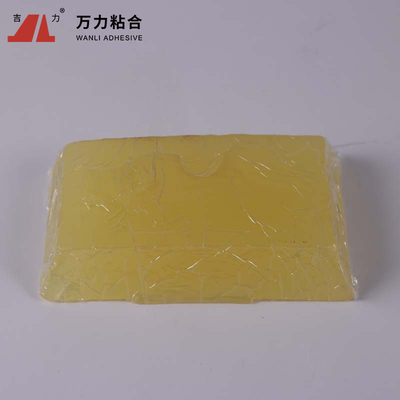 Pelotas adesivas quentes transparentes amareladas TPR-7606 da colagem do derretimento PSA TPR