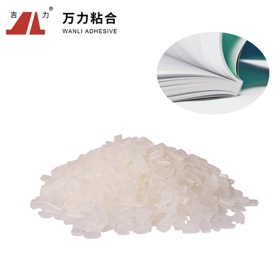Emperramento de livro quente flocoso incolor Eva Hot Melt Adhesive contínua da colagem EVA-8430